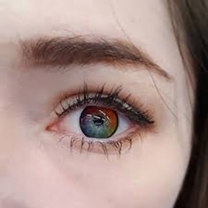 Paradise Rainbow Circle Lenses | 1 Year