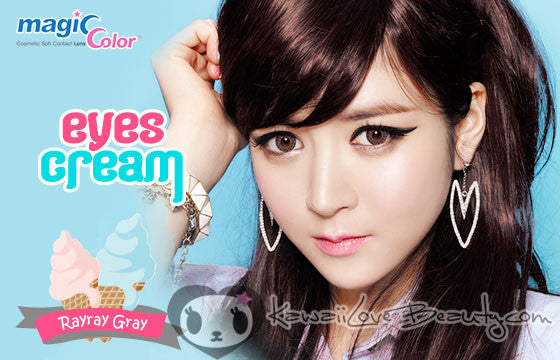 Eyes Cream RayRay Gray circle lenses