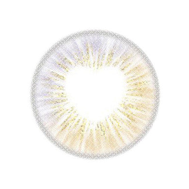 Glitter Heart Brown Circle Lenses