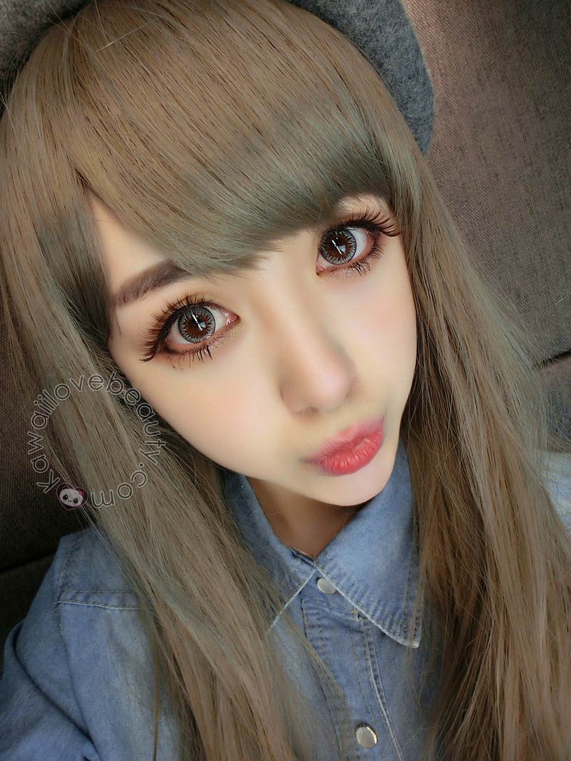 Colors of the Wind Silver Gray Circle Lenses Secondary image