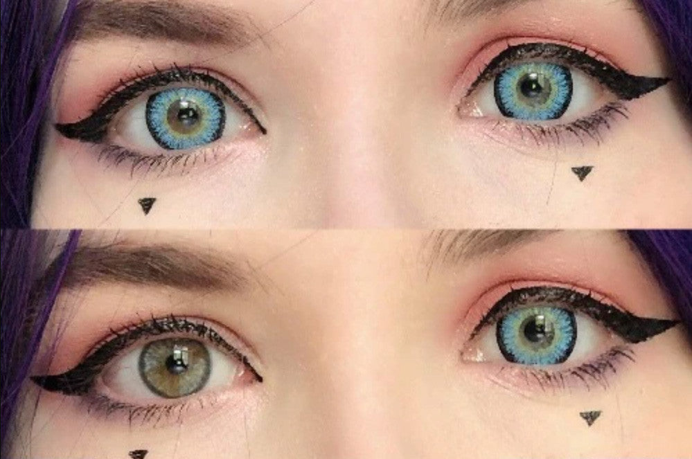 Snow Blue Circle Lenses