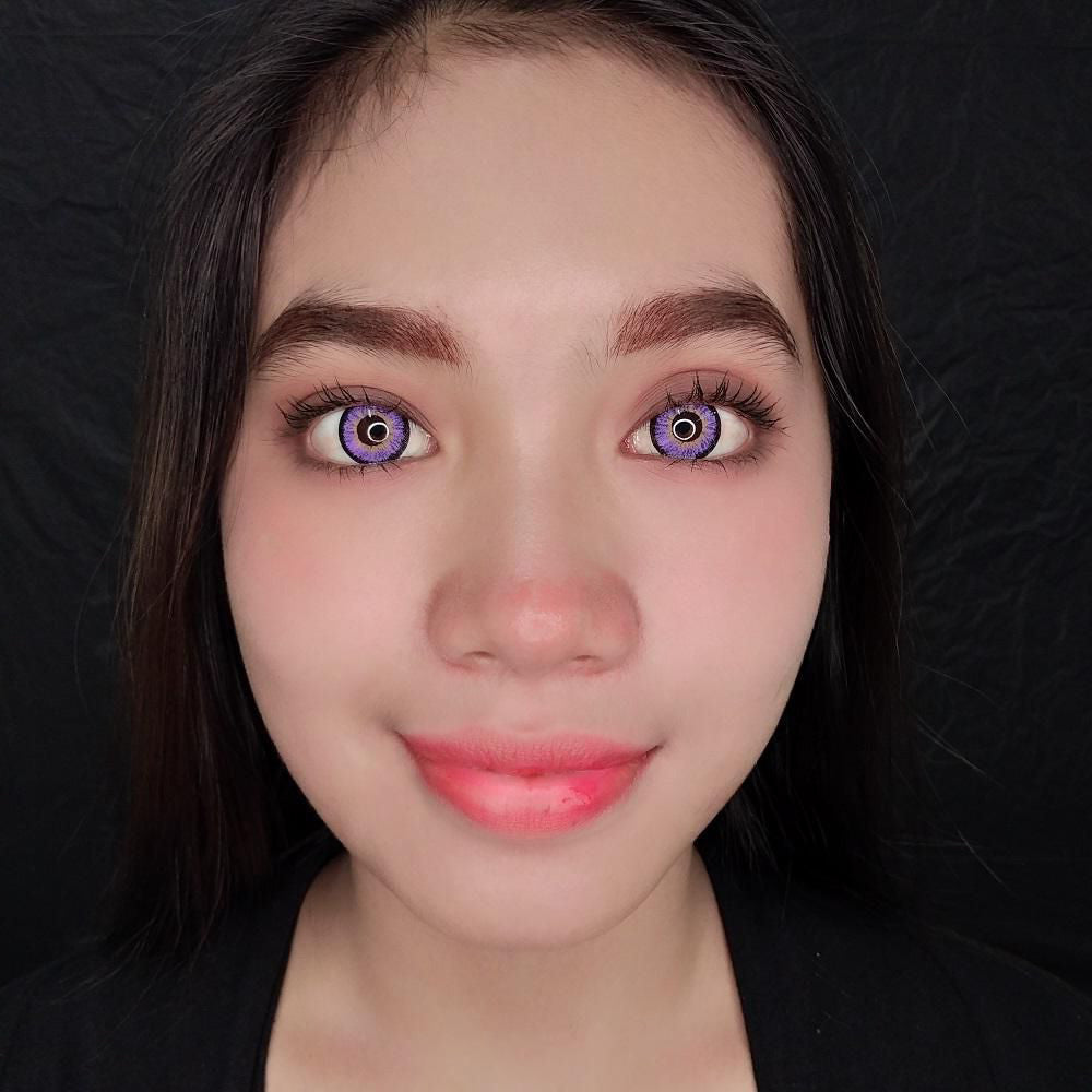 Snow Violet Circle Lenses