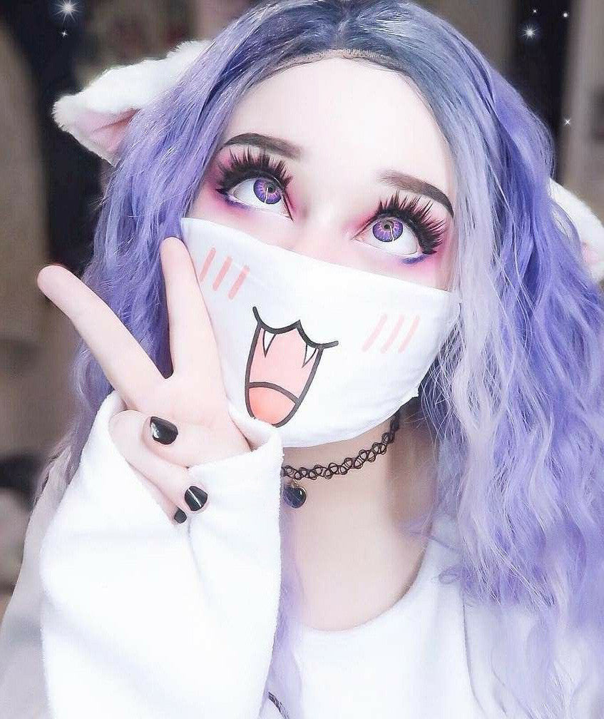 Snow Violet Circle Lenses