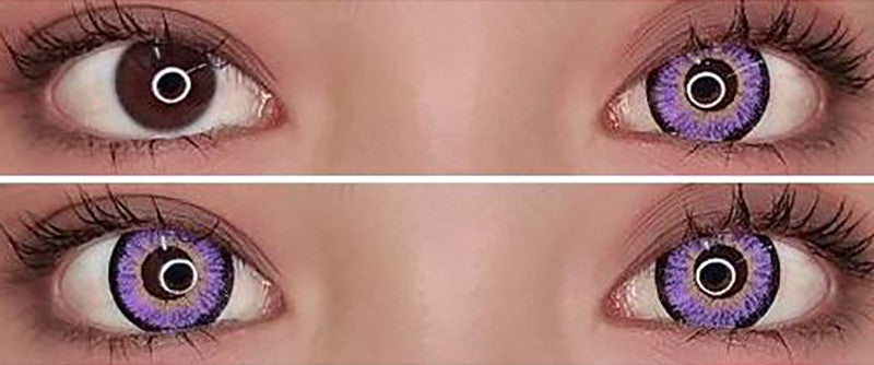 Snow Violet Circle Lenses