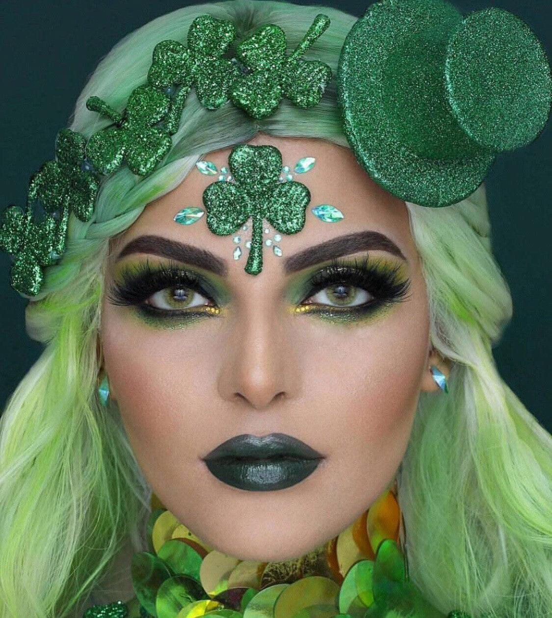 Super Naturals Icy Green Colored Lenses Main image