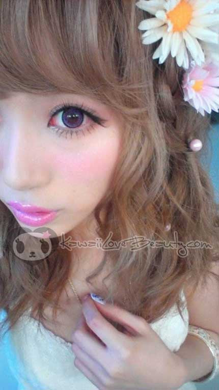 Barbie Nudy Violet Circle Lenses