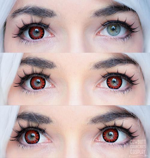 Firefly Red Circle Lenses