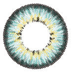 Sweety Puffy 3 Tones Turquoise circle lenses