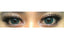 Puffy Turquoise circle lenses on dark eyes (Sweety brand Korea)