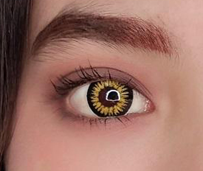 Bambi Yellow Circle Lenses