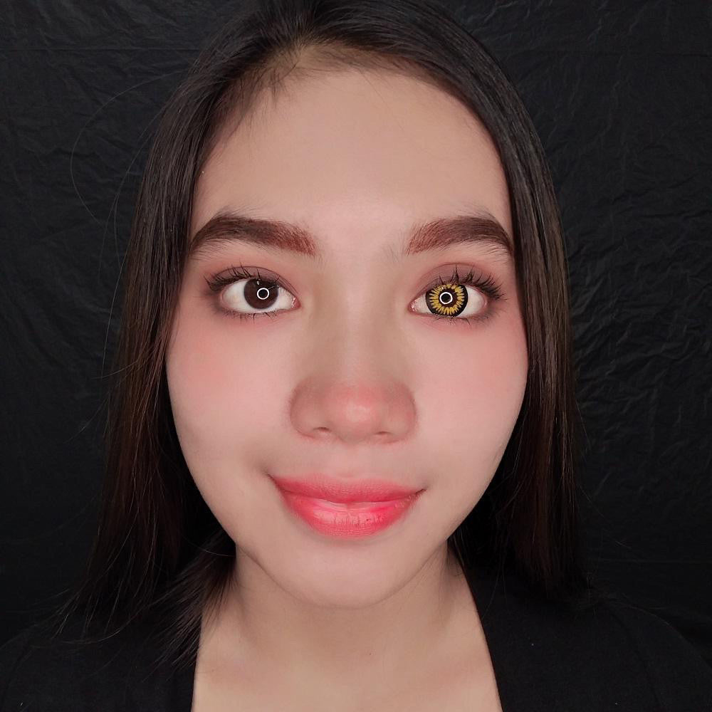 Bambi Yellow Circle Lenses