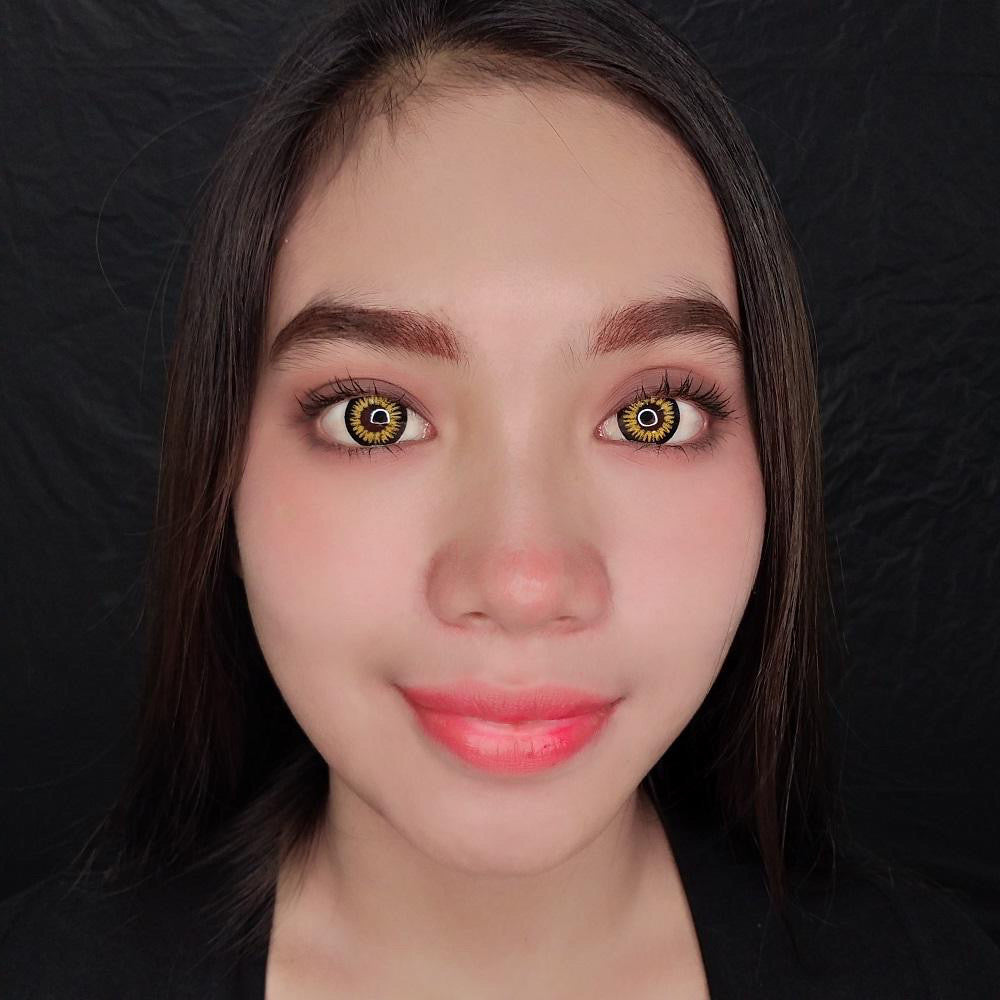 Bambi Yellow Circle Lenses