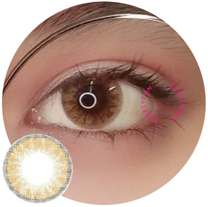 Glass Ball Brown Circle Lenses Main image