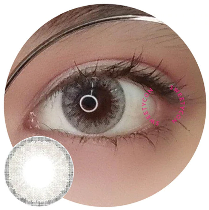 Glass Ball Light Grey Circle Lenses Main image