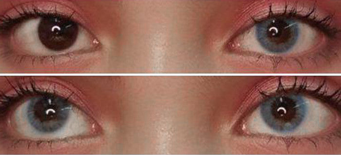Mimyo Aquamarine Circle Lenses