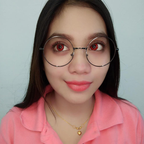 Poppy Red Circle Lenses