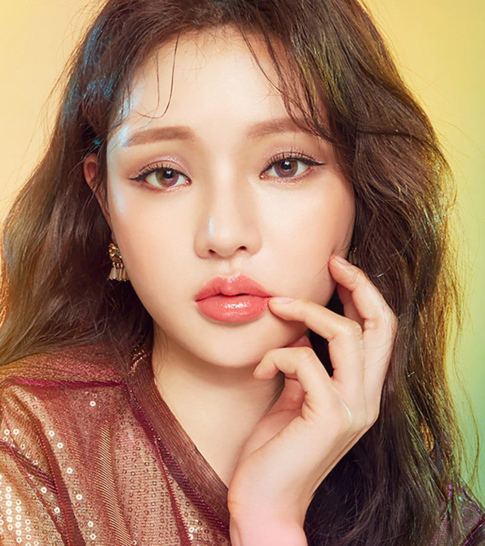Brown unicorn multicolored Korean colored contact lenses