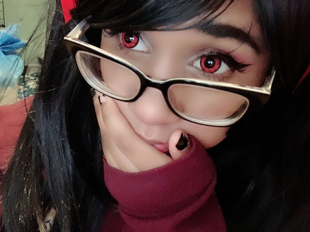 Barbie Twilight Red circle lenses ship fast from the USA Main image
