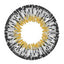 Design detail on GEO Twins Grey YH305 circle lens.
