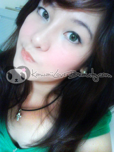 Geo YH303 Twins Green circle lenses.