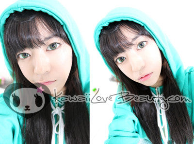 YH-303 Twins Green circle lenses by Geo Medical.