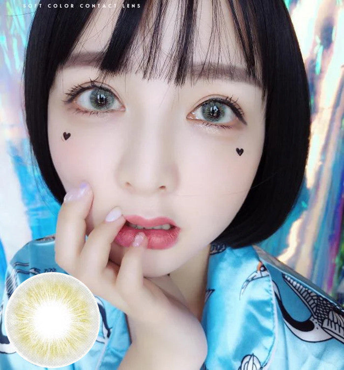 Magical Glitter Grey Colored Lenses Main image