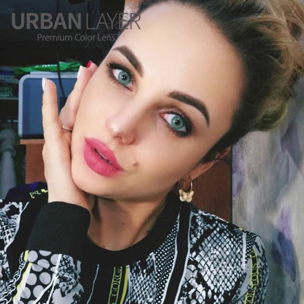Universe Blue Colored Lenses | Yearly