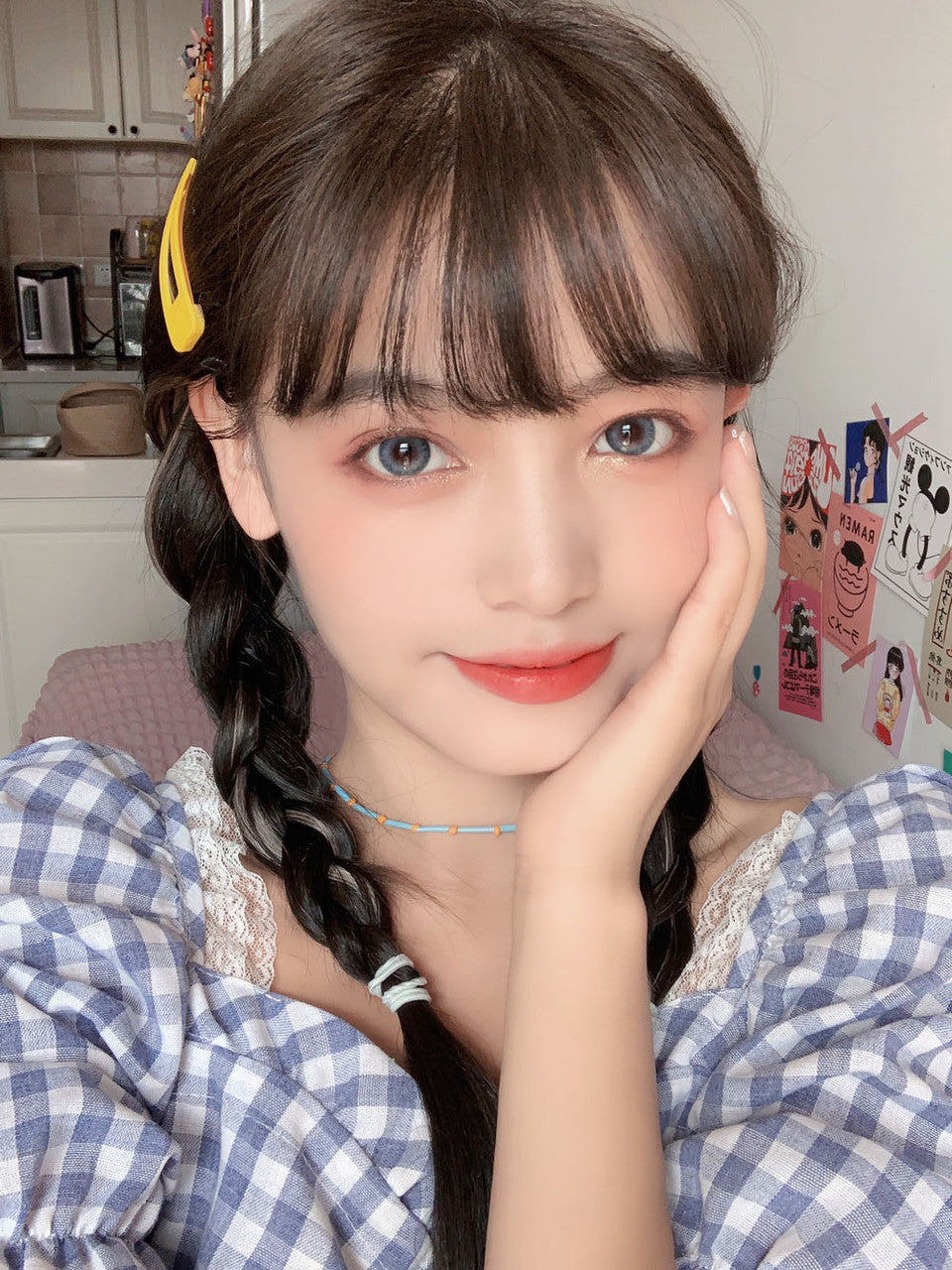 Biella Blue Circle Lenses | Yearly