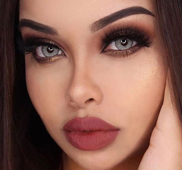 Sakura Gray circle lenses by Urban Layer