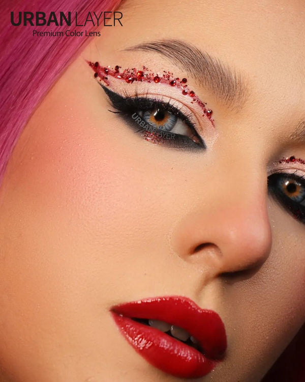 Avatar Gray Circle Lenses | Yearly