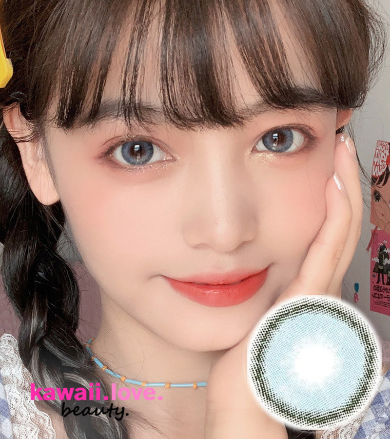 Urban Layer Biella Blue circle lenses, natural, opaque and ships fast and *free from the USA Main image