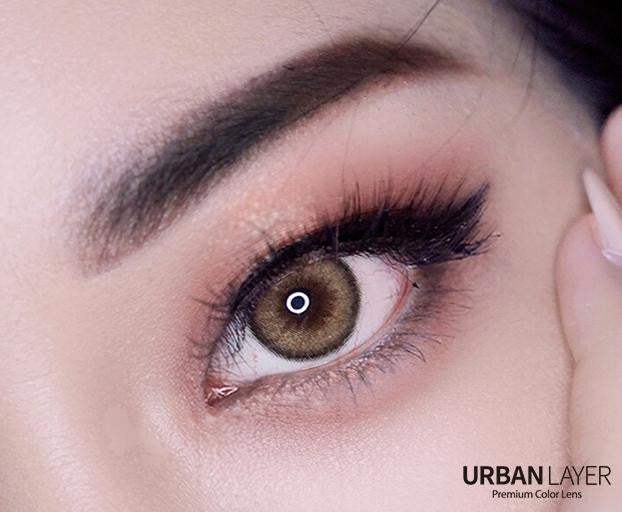 Biella Brown Circle Lenses | Yearly