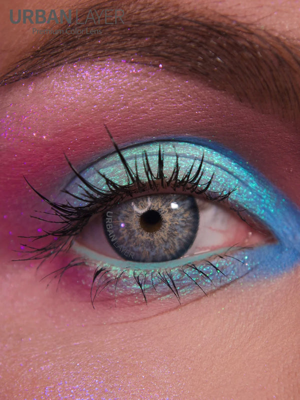 Brooklyn Gray Circle Lenses | Yearly Lens