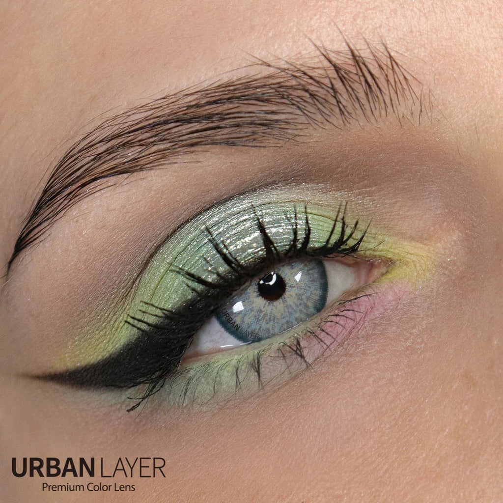 Brooklyn Gray Circle Lenses | Yearly Lens