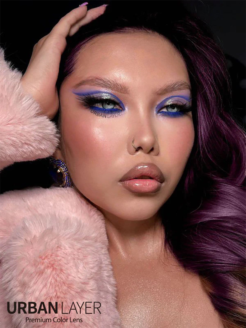 Brooklyn Gray Circle Lenses | Yearly Lens