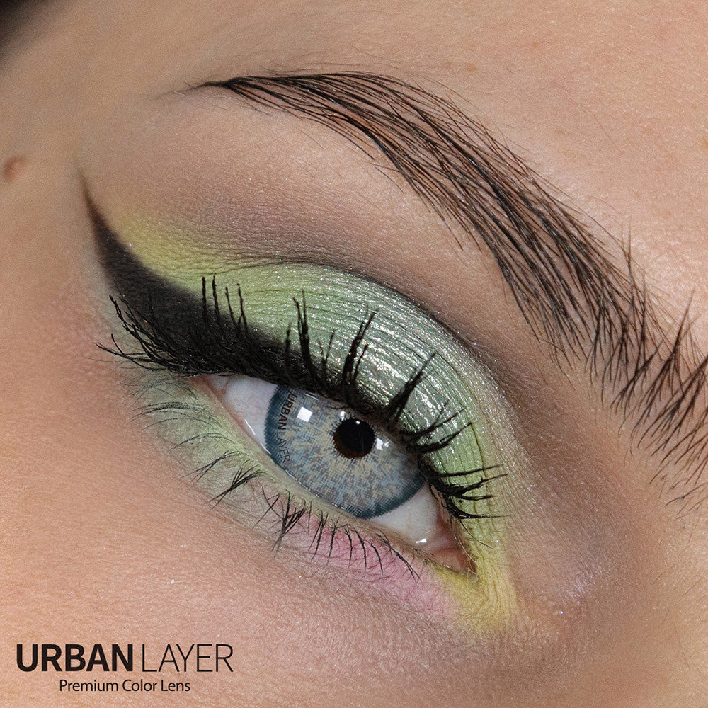 Brooklyn Gray Circle Lenses | Yearly Lens