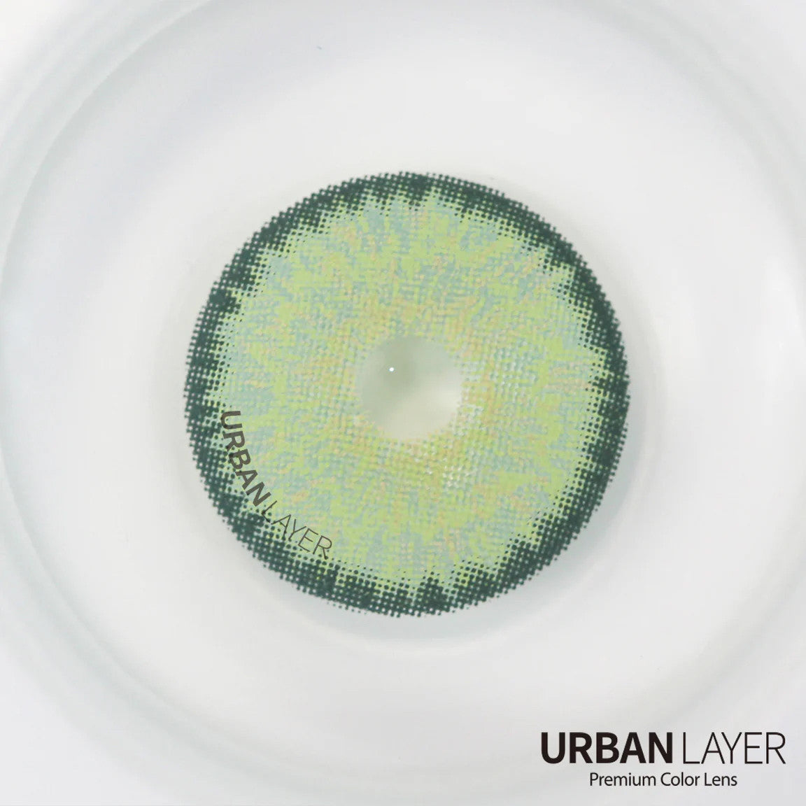 Brooklyn Green Circle Lenses | Yearly Lens