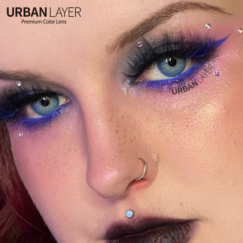 Chelsea Blue Colored Lenses | Yearly