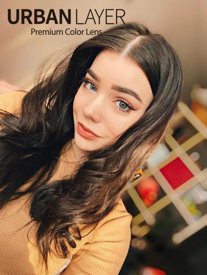 Cloud R Blue Circle Lenses | 1 Year