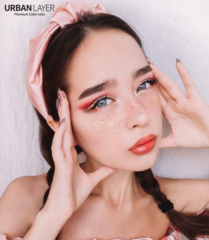 Cloud R Blue Circle Lenses | 1 Year