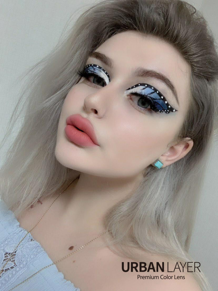 Cloud R Blue Circle Lenses | 1 Year