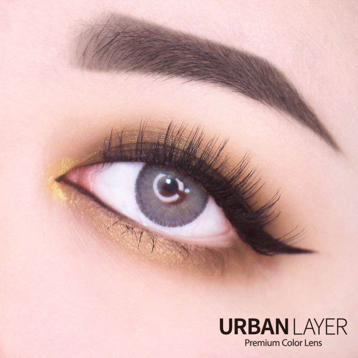 Cloud R Deep Gray Circle Lenses | 1 Year Secondary image