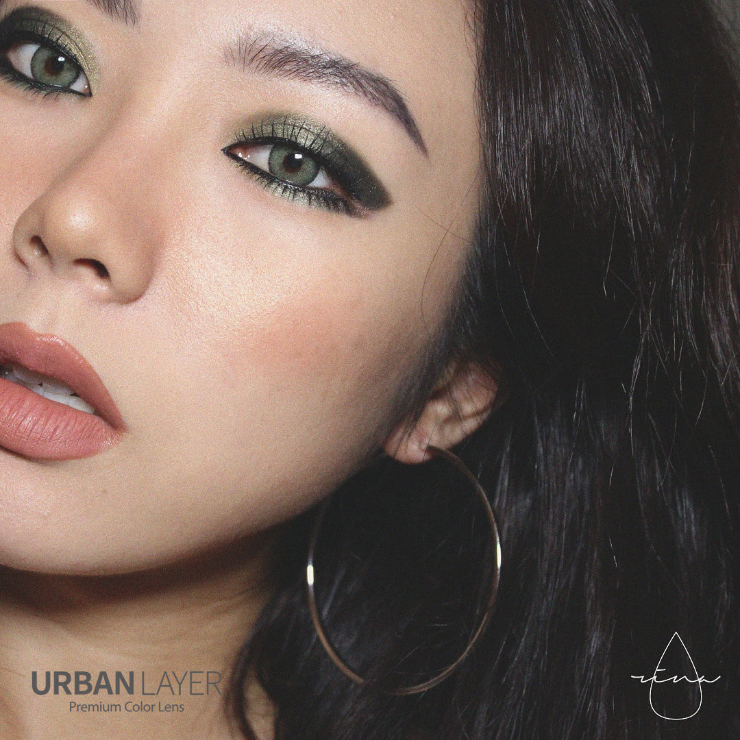 Cloud R Green Circle Lenses | 1 Year