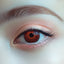 Crazy Lab by Urban Layer Doll Red colored contacts, featuring cute big eye circle lenses in bright ruby red, perfect for achieving kawaii anime and cosplay dolly eyes. Available with fast, free shipping across the USA.