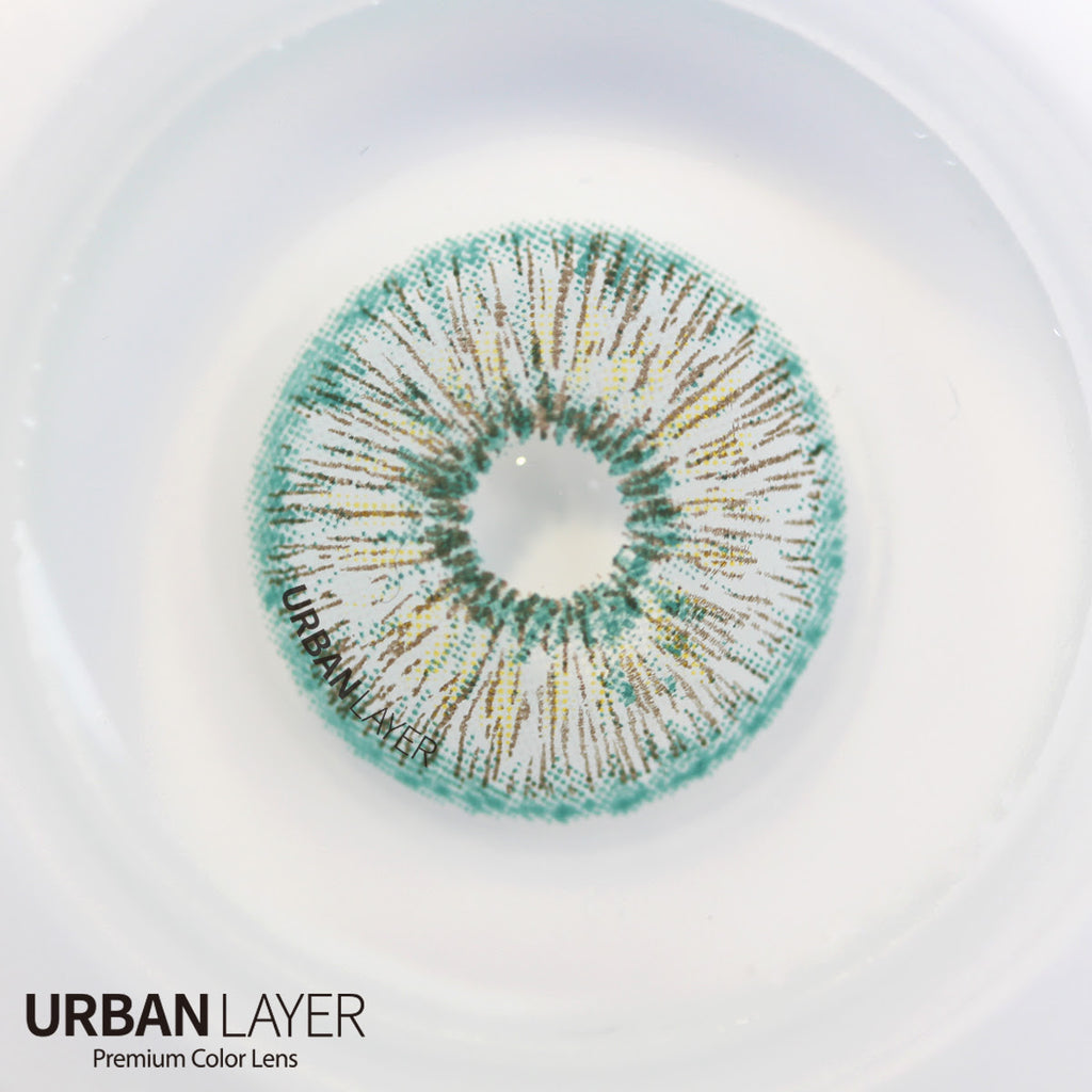 Emerald Rain Circle Lenses | Yearly Lens