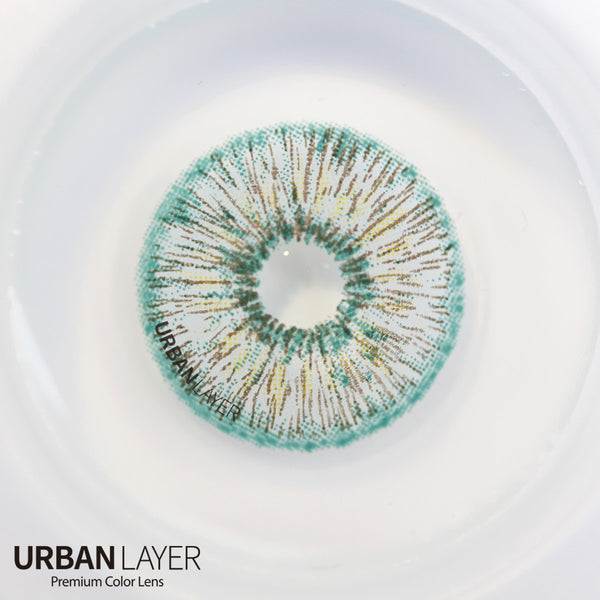 Emerald Rain Circle Lenses | Yearly Lens