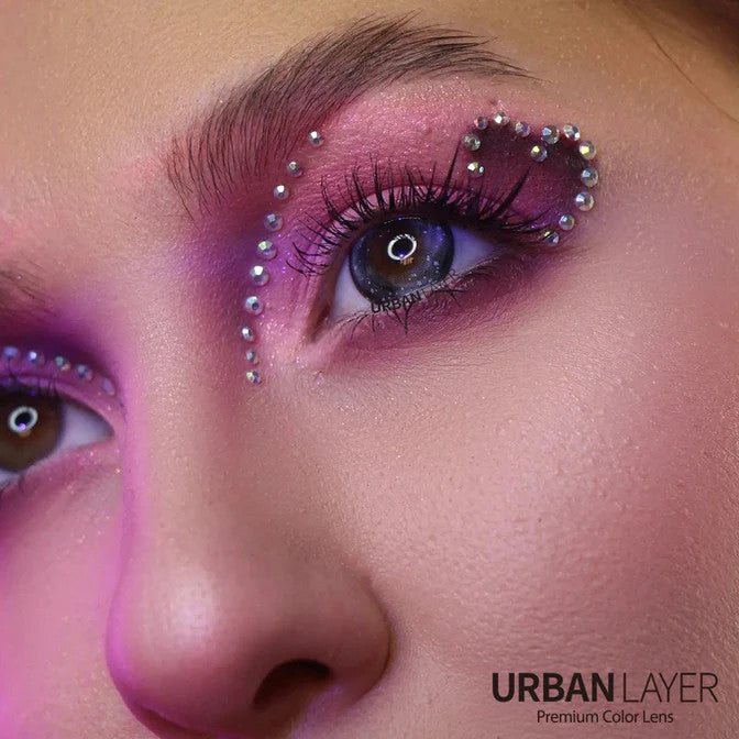 Galaxy Gray Circle Lenses | 1 Year