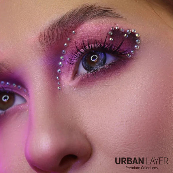 Galaxy Gray Circle Lenses | 1 Year