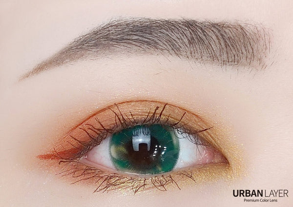 Kawaii Green Circle Lenses