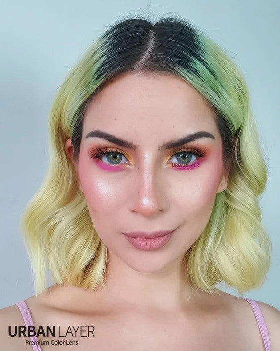 Mercury Blue Circle Lenses | 1 Year